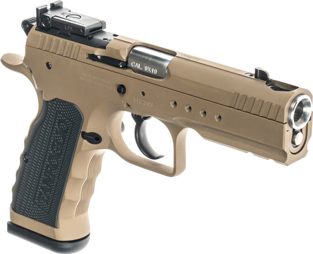 Tanfoglio Hexagon Tactical FDE Optic Ready 9x19 LF