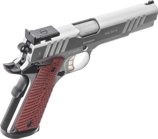 Tanfoglio FT 1911 CUSTOM, CHROMED 9x19