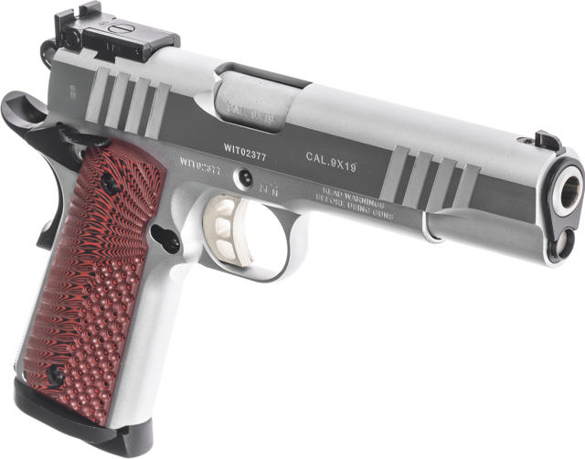 Tanfoglio FT 1911 CUSTOM, CHROMED 9x19
