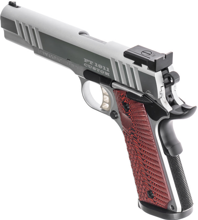 Tanfoglio FT 1911 CUSTOM, CHROMED 9x19