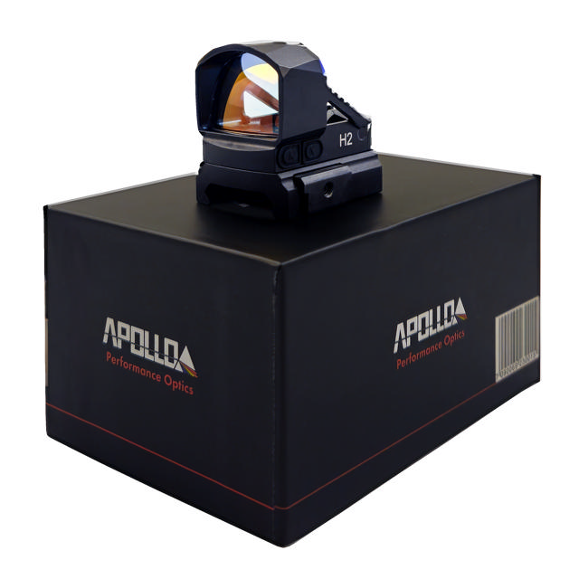 Apollo H2 Rødpunktsikte (picatinnyfeste vedl.)