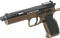 Tanfoglio Limited 22 Bronze/Black - Fiber Optic