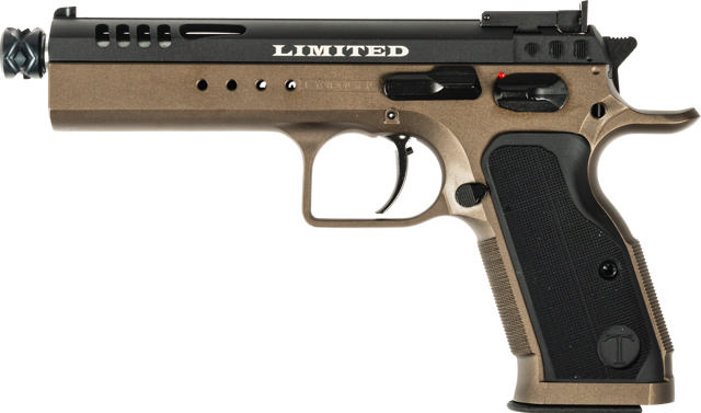 Tanfoglio Limited 22 Bronze/Black - Fiber Optic