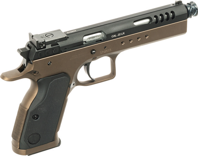 Tanfoglio Limited 22 Bronze/Black - Fiber Optic